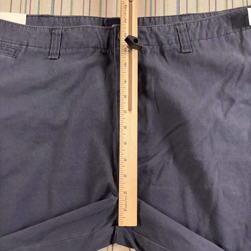 Gap Shorts Mens 42 Blue Classic Short Cotton Chino Relaxed Fit 10 Inseam NEW